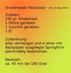 Rezept-Hackpizza